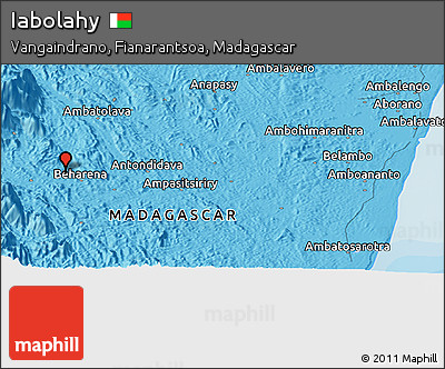 Political Panoramic Map of Iabolahy