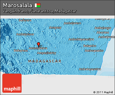 Political Panoramic Map of Marosalala