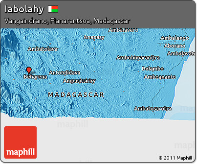 Political Panoramic Map of Iabolahy