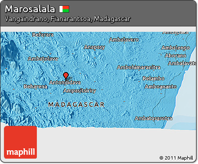 Political Panoramic Map of Marosalala