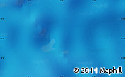 Physical Map of the area around 23° 33' 11" S, 5° 1' 30" W