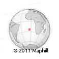 Outline Map of the Area around 23° 33' 11" S, 5° 1' 30" W, rectangular outline