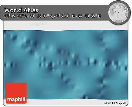 Satellite 3D Map of the Area around 23° 33' 11" S, 66° 22' 30" E
