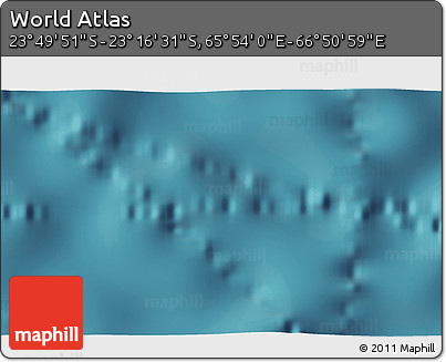 Satellite 3D Map of the Area around 23° 33' 11" S, 66° 22' 30" E