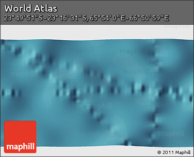 Satellite 3D Map of the Area around 23° 33' 11" S, 66° 22' 30" E