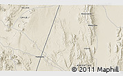 Shaded Relief 3D Map of the area around 23° 33' 11" S, 67° 4' 29" W