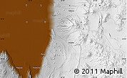 Physical Map of the area around 23° 33' 11" S, 67° 55' 30" W