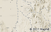 Shaded Relief Map of the area around 23° 33' 11" S, 67° 55' 30" W