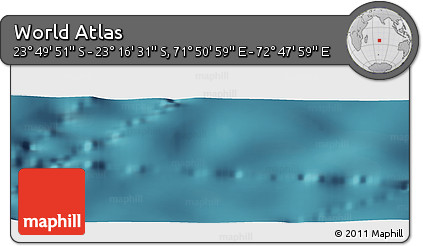 Satellite Panoramic Map of the Area around 23° 33' 11" S, 72° 19' 29" E