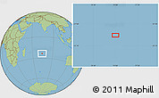 Savanna Style Location Map of the area around 23° 33' 11" S, 74° 1' 30" E