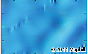 Shaded Relief Map of the area around 23° 33' 11" S, 74° 52' 30" E