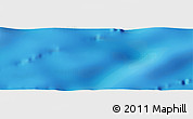 Shaded Relief Panoramic Map of the area around 23° 33' 11" S, 74° 52' 30" E