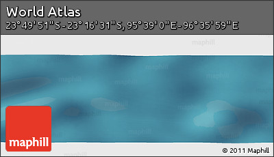 Satellite Panoramic Map of the Area around 23° 33' 11" S, 96° 7' 30" E