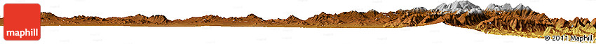 Physical Horizon Map of the Area around 24° 22' 49" N, 100° 13' 29" W