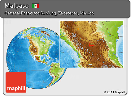 Physical Location Map of Malpaso