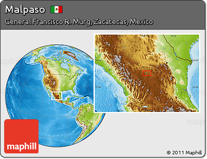 Physical Location Map of Malpaso