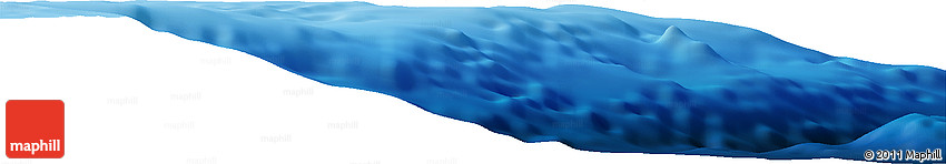 Shaded Relief Horizon Map of the Area around 24° 22' 49" N, 126° 43' 29" E Shaded Relief Horizon Map of the Area around 24° 22' 49" N, 126° 43' 29" E