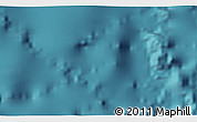 Satellite 3D Map of the area around 24° 22' 49" N, 138° 37' 30" E