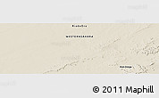 Shaded Relief Panoramic Map of the area around 24° 22' 49" N, 13° 31' 30" W