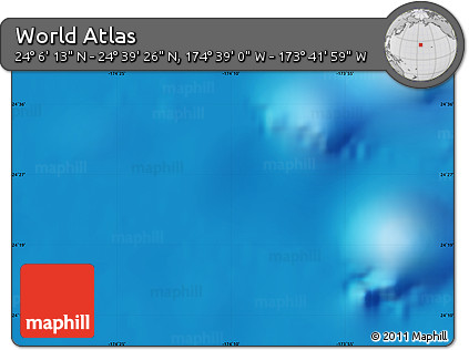 Physical Map of the Area around 24°&nbsp;22'&nbsp;49"&nbsp;N,&nbsp;174°&nbsp;10'&nbsp;30"&nbsp;W