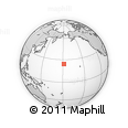 Outline Map of the Area around 24° 22' 49" N, 178° 25' 30" W, rectangular outline