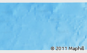 Shaded Relief 3D Map of the area around 24° 22' 49" N, 17° 46' 29" W