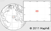 Blank Location Map of the area around 24° 22' 49" N, 23° 43' 30" W