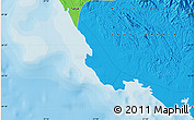 Political Map of the area around 24° 22' 49" N, 37° 28' 30" E