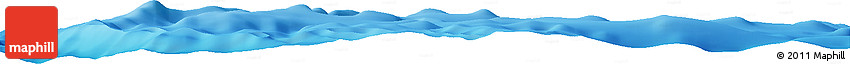 Shaded Relief Horizon Map of the Area around 24° 22' 49" N, 45° 49' 30" W Shaded Relief Horizon Map of the Area around 24° 22' 49" N, 45° 49' 30" W