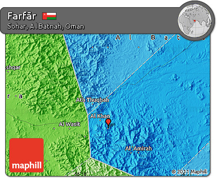 Political Map of Farfār