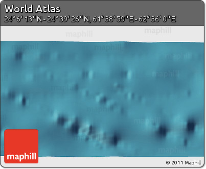 Satellite 3D Map of the Area around 24° 22' 49" N, 62° 7' 30" E