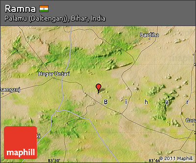 Satellite Map of Ramna