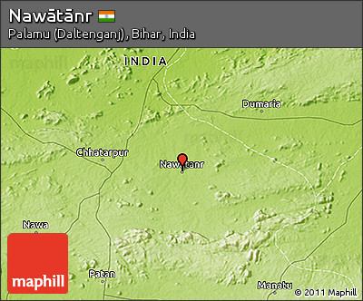 Physical 3D Map of Nawātānr