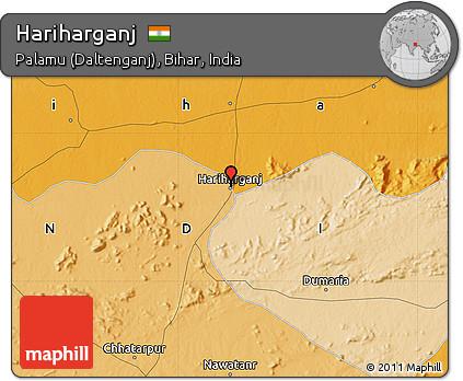 Political Map of Hariharganj