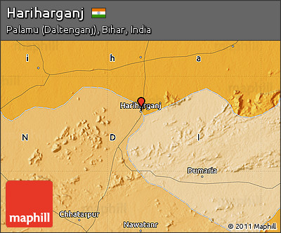 Political Map of Hariharganj