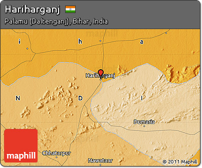 Political Map of Hariharganj