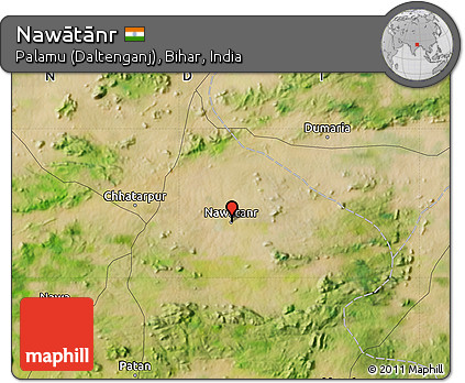 Satellite Map of Nawātānr