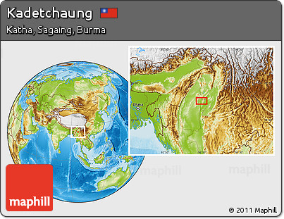 Physical Location Map of Kadetchaung