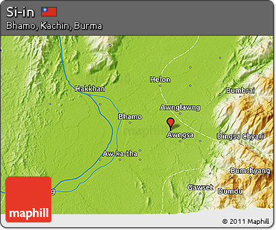 Physical 3D Map of Si-in