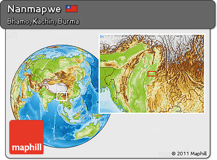 Physical Location Map of Nanmapwe