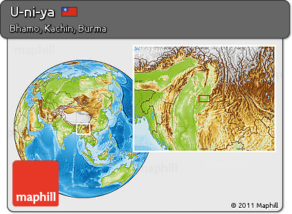 Physical Location Map of U-ni-ya