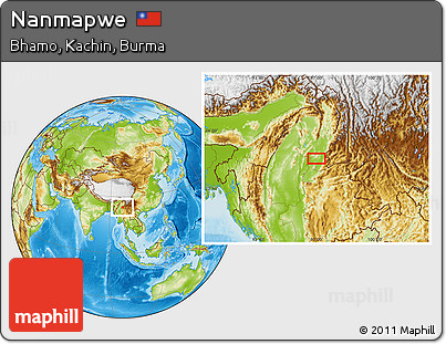 Physical Location Map of Nanmapwe