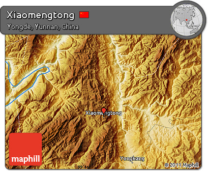 Physical Map of Xiaomengtong