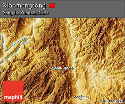 Physical Map of Xiaomengtong