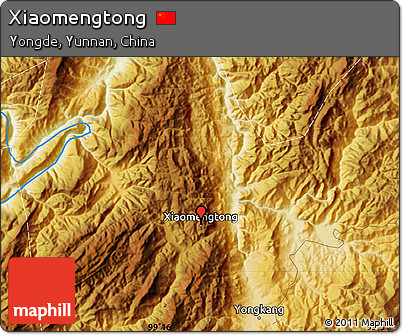 Physical Map of Xiaomengtong