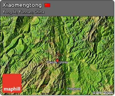 Satellite Map of Xiaomengtong