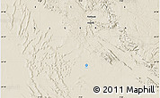Shaded Relief Map of the area around 24° 22' 49" N, 9° 25' 30" E