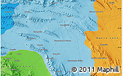 Political Map of the area around 24° 52' 30" N, 101° 4' 29" W