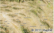 Satellite Map of the area around 24° 52' 30" N, 101° 4' 29" W