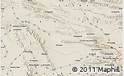 Shaded Relief Map of El Jagüey